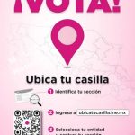 UBICA TU CASILLA PARA VOTAR